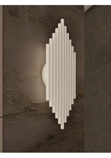 Nox Modern Şarjlı Aplik Sarı Işık Yayan Duvar Tipi Lamba