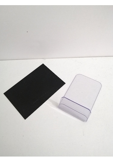 10 Adet Silinebilir Kara Tahta Etiket Ve Etiket Tutucu Takım 10lu