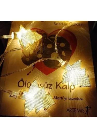 Buffer Metal Örgülü Çam Ağacı Şeklinde Günışığı Şerit Led Işık Zinciri -m11 Sarı