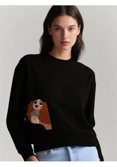 Ogc Tramp & Lady Kombin Sweatshirt Siyah
