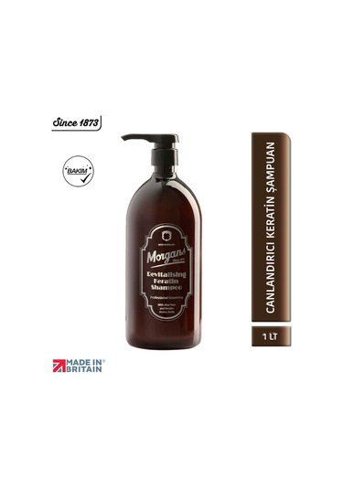 Morgan's Pomade Revitalising Keratin Shampoo - Canlandırıcı Keratin Şampuan 1 L