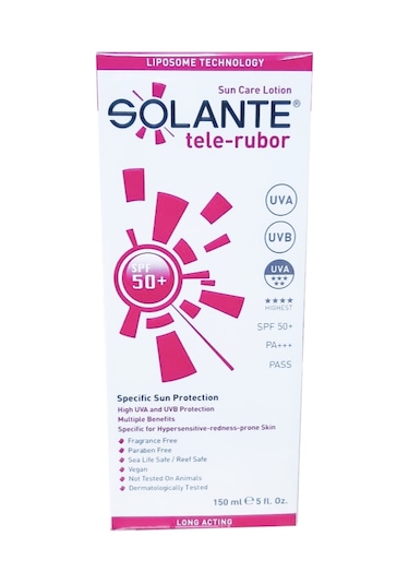 Solante Tele-Rubor Güneş Koruyucu Losyon SPF50+ 150 ML
