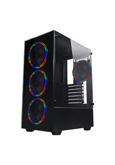 Ramtech Fullforce FF97 i5-4570 16 GB 500 GB HDD+256 GBSSD GTX1650 Dos Masaüstü Oyuncu Bilgisayarı