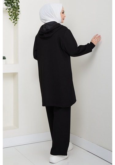 Zincir Detay Oysho İkili Takım 1660 - Siyah Siyah