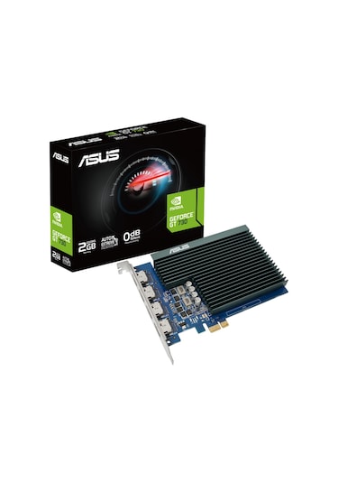 Asus NVIDIA GeForce GT 730 GT730-4H-SL-2GD5 2 GB GDDR5 64 Bit Ekran Kartı