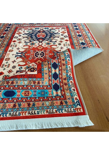 Prizma Halı Vintage Kilim V-6511 Çok Renkli