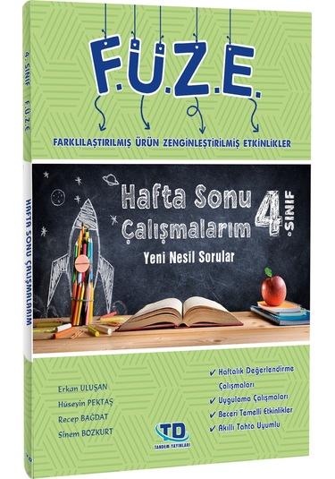 4. Sınıf Füze Hafta Sonu Çalışmalarım Soru Bankası