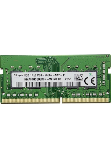 SK Hynix HMA81GS6DJR8N-VK 8 GB DDR4 2666 MHz CL19 Notebook Ram