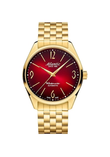 Atlantic Worldmaster Art Deco 51752.45.99gm Otomatik Erkek Kol Saati Altın