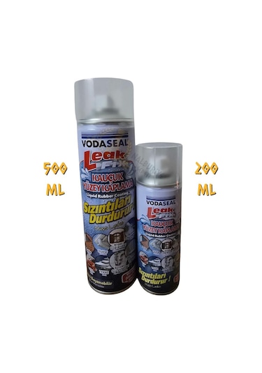 Vodaseal Leakfix Kauçuk Kaplama Sızdırmazlık Spreyi 200 Ml. - Şeffaf 1 Adet