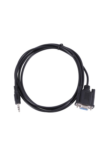 Db9 9-pin Vga Konnektör Dişi Kablo, Db9 Dişi - 3,5 Mm 1/8" Stereo Erkek Seri Veri Kablosu - 6 Ft