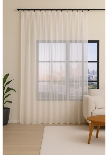 Vega Tül Perde BEYAZ