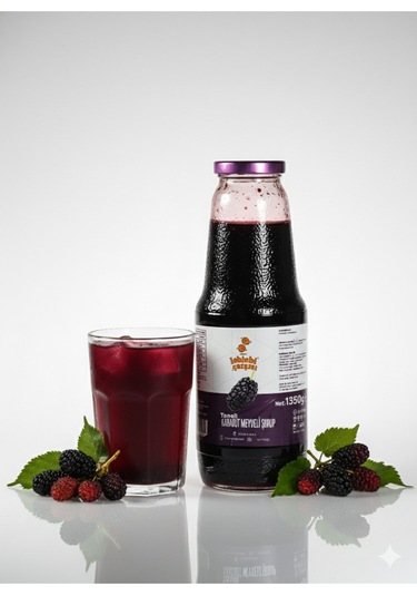 Leblebi Çarşısı Taneli Karadut Şurubu 1400 G