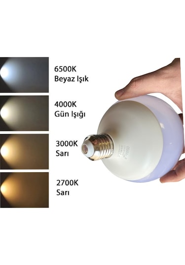 Osaka 20w 120w 3000k Sarı Işık E27 Duylu Kalın Duy Glop Led Ampul