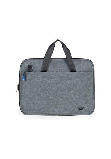 Necati Çanta Macbook Organizer Laptop Evrak Çantası 15.6 & 16 Inç Gri-1642 Gri