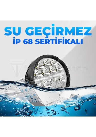 Ranger 6.5'' Angellı 60w 14 Led Turuncu Beyaz Drl Mercek Far