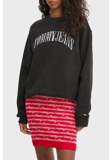Tommy Jeans Bayan Sweat Dw0dw20172 Bds Siyah Siyah