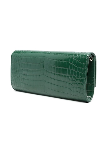 Love Moschino Omuz Çantası Croco Jc4294pp0lkj0850 Yeşil
