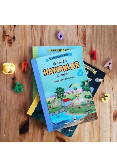 Sincap Kitap Ne Sorsan Bilir Minik - Benim Ilk Bitkiler Kitabım