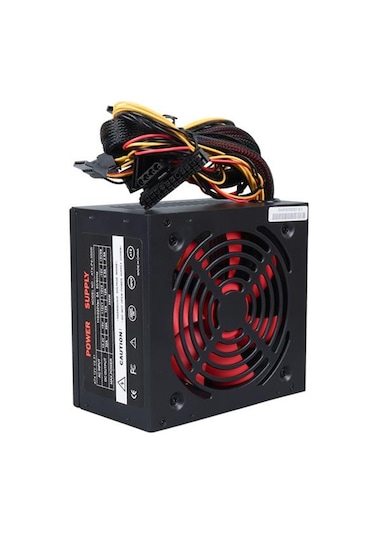 Powermaster Atx-p4 350 Watt Peak Pc Power Supply 12v 20+4 Pin