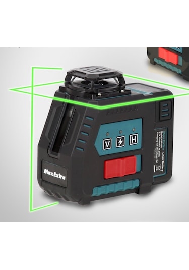 Max Extra Mxp03g 360 Yataylı Çapraz Lazer Hizalama