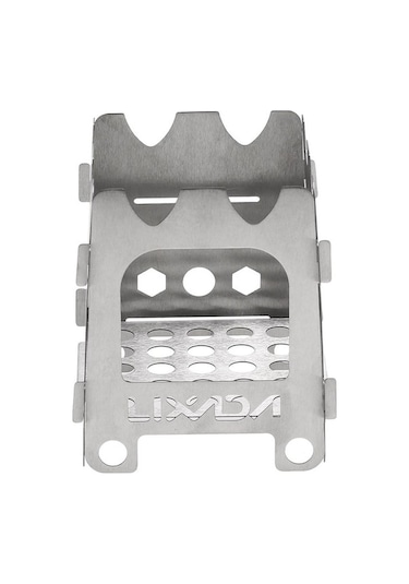 Pazly Titanyum Açık Kamp Soba - Taşınabilir Ultralight Katlanır Cep Soba - L Modeli Çok Renkli