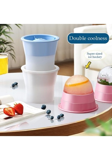 6 Adet Buz Tepsisi Silikon Küre Buz Kalıbı Üreticisi Gıda Sınıfı Kolay Çıkarma Çok Renkli