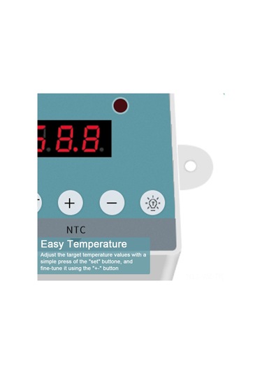 Wezone Wht-01 Akıllı Sıcaklık Kontrol Cihazı, 0-99.9 C Hassasiyet, 100w Çıkış, Dıy Fırtına Makinesi Parçası, 110-220v