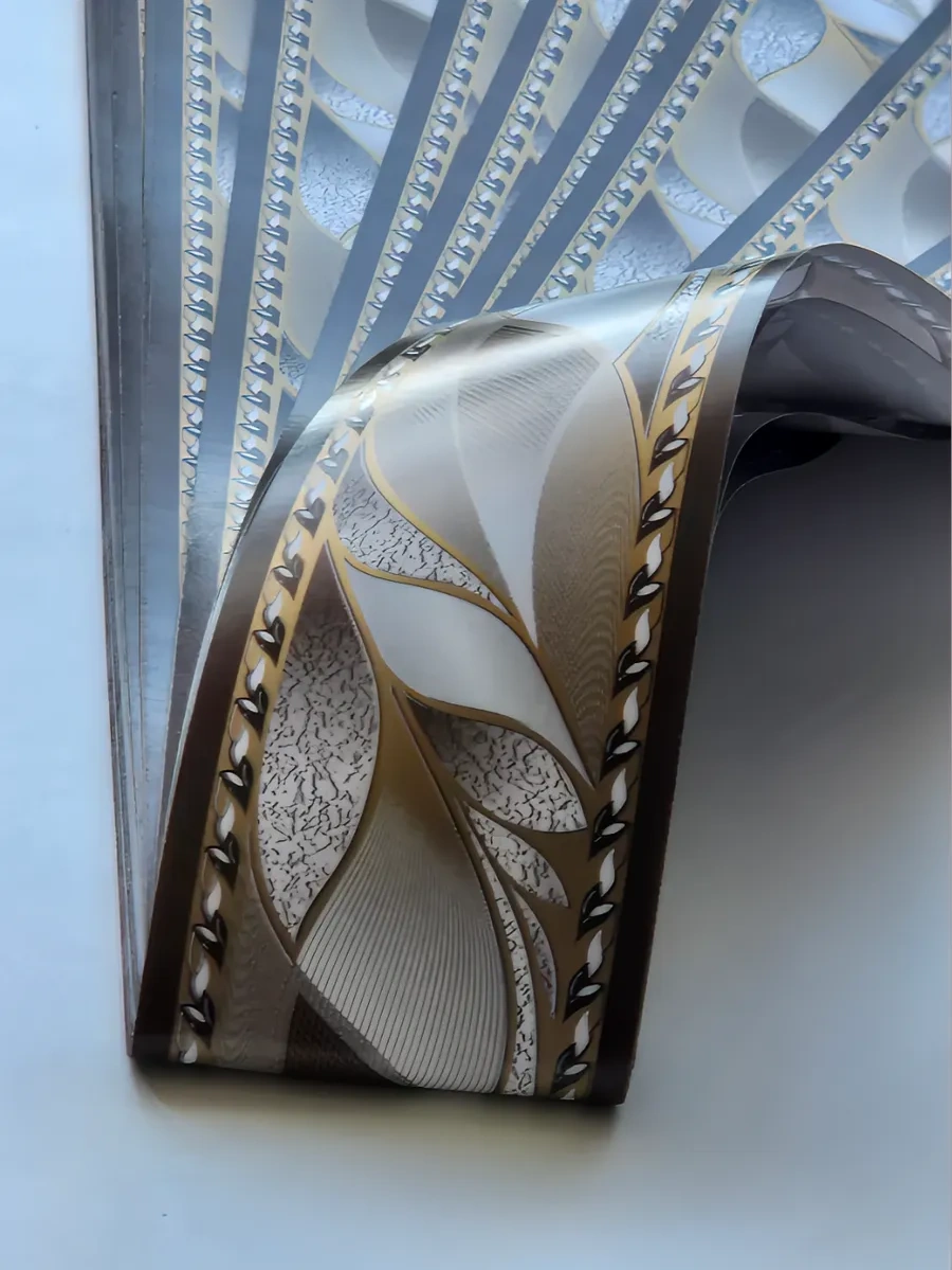 Art-design Duvar Kağıdı İçin Kağıt Şerit Kenar Bant Dar 4 Cm 213794318