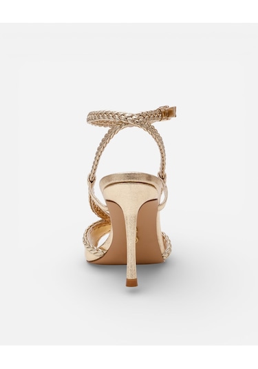 Steve Madden Reynolds Gold Kadın Sarı Topuklu Sandalet Reynolds Gold