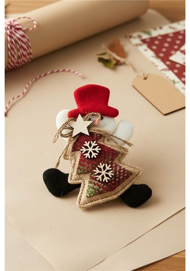 Yılbaşı Ağaç Süsleri Koleksiyonu- Kardan Adamlı Ağaç Süsü