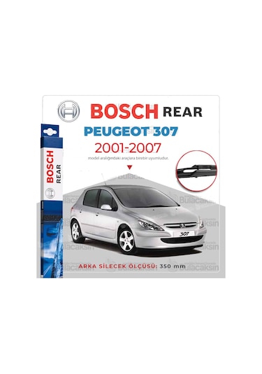 Bosch Rear Peugeot 307 2001 - 2007 Arka Silecek -  H353