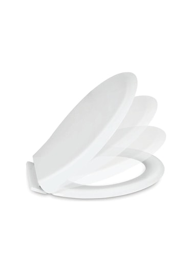 Akdeniz Uyumlu Yavaş Kapanır Klozet Kapağı Sök Tak Özellikli Thermoplast