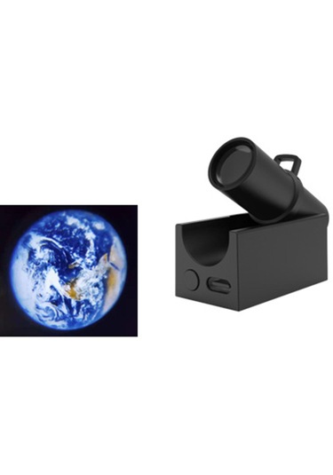 Homyl Projektör Işığı Usb Powered Dünya-ve-ay-lensi Dünya Ve Ay Lensi Diğer