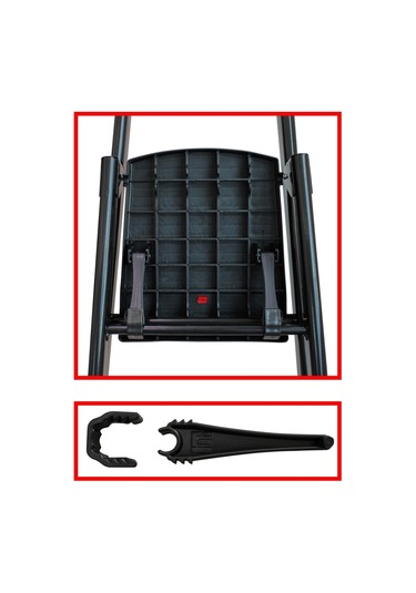 Anka Plus 4+1 Basamaklı Metal Merdiven, Anka4