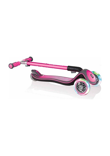 Globber Scooter Elite Deluxe Işıklı Pembe Pembe