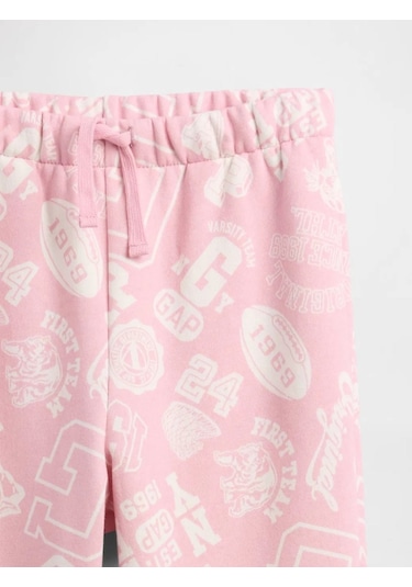 Gap V-fa Logo Herıtage Jogger Pembe