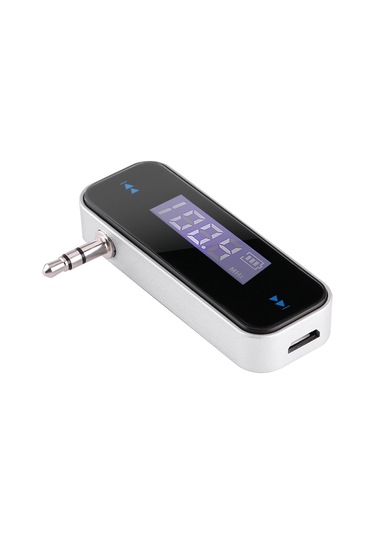 Moveevo Fm Araç Transistörü, Hifi Stereo Ses, Elle Serbest Arama, Lcd Ekran, 3.5mm Girişli Akıllı Telefonlar İçin, 87.5-108mhz Aralığı