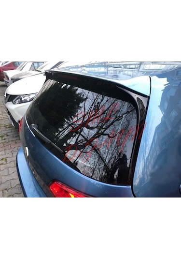 Golf 7 - 7.5 Spoiler Çıtası Parlak Siyah İthal Ürün Yan Çıta