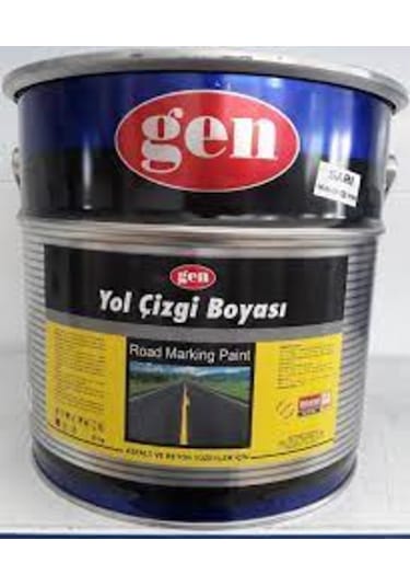 Gen Yol Çizgi Boyası Sarı 1Kg