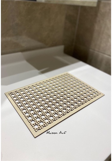 Hazeran Görünümlü Ahşap Dikdörtgen Sunumluk Diğer