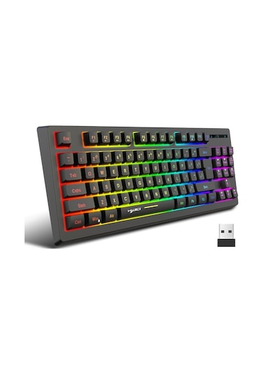 Hxsj L100 RGB Kablosuz Klavye