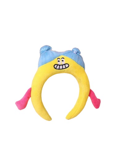 Yeni Peluş Kafa Bandı, Anime Karikatür, Sevimli, Komik Ve Çirkin Saç Bandısarı Çok Renkli