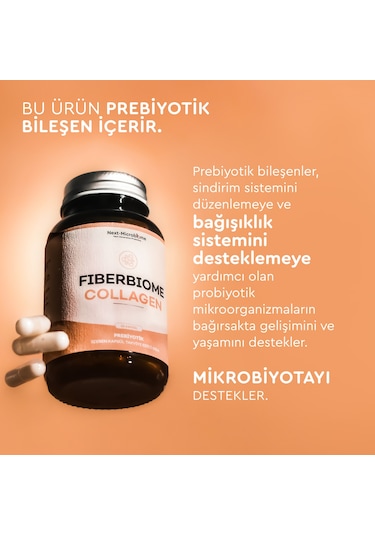 Next-Microbiome Fiberbiome-Collagen 60 Kapsül