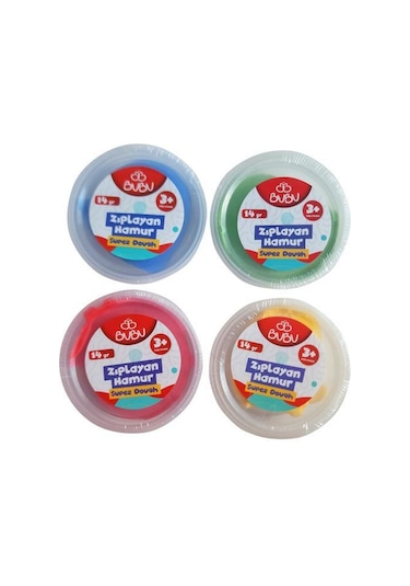 Bubu Zıplayan Hamur 4'lü Set Has-006 - New