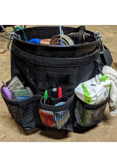 Pazly Çok Amaçlı Balık Kovası Organizatörü - Dayanıklı Polyester, Ayarlanabilir Kayışlar, Hava Geçirgen Cepler