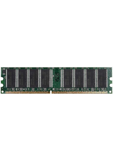 Wezone 2 Adet 1gb Ddr1-400mhz Masaüstü Bellek Modülü, Pc3200, 184 Pin, Cl3, Yeşil