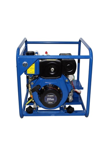 Hyundai Dhy50e Dizel Marşlı Su Motoru 2''