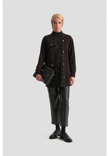 Armine Trend Tunik 25kt415 Siyah Siyah