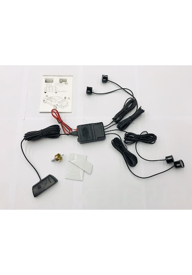 Üniversal Araç Park Sensörü Ön Arka Metre Göstergeli